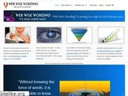 Sites similar to webwisewording.com