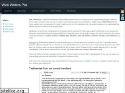 Sites similar to webwriterspro.com