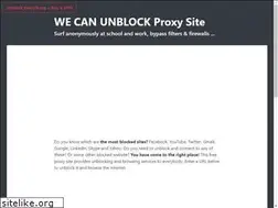 Sites similar to wecanunblock.com