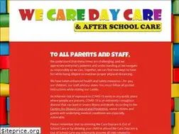 Sites similar to wecaredaycare.ca