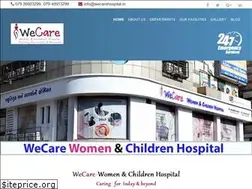 Sites similar to wecarehospital.in