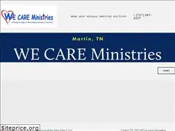 Sites similar to wecareministries.net