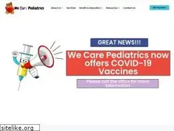 Sites similar to wecarepediatricsfl.com