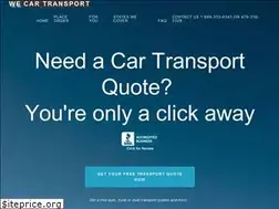 Sites similar to wecartransport.com