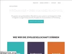 Sites similar to wechange.de