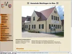 Sites similar to wechingen.de