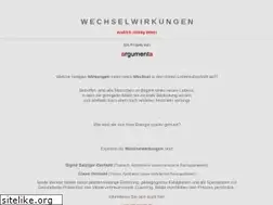 Sites similar to wechselwirkungen.net