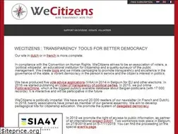 Sites similar to wecitizens.be