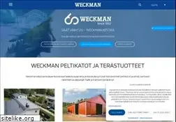 Sites similar to weckmansteel.fi