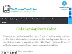 Sites similar to weclean-youshine.com