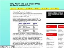 Sites similar to wecreatedgod.com