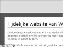 Sites similar to weddenbonus.nl