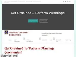 Sites similar to wedding-officiants.org