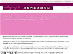 Sites similar to wedding-to-go.de