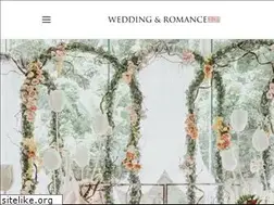 Sites similar to weddingandromance.com