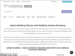 Sites similar to weddingbride.in
