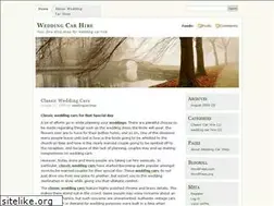 Sites similar to weddingcarshop.wordpress.com