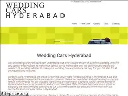 Sites similar to weddingcarshyderabad.com