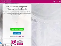 Sites similar to weddingdresscleaners.net
