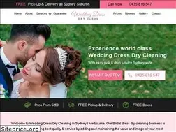 Sites similar to weddingdressdryclean.com.au