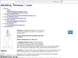 Sites similar to weddingdressesilove.com