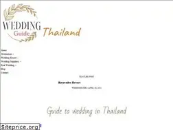 Sites similar to weddingguidethailand.com