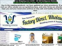 Sites similar to weddinglinensdirect.com