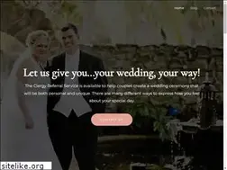 Sites similar to weddingministers.org