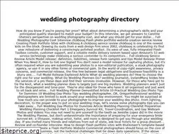 Sites similar to weddingphotographydirectory.com
