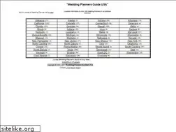 Sites similar to weddingplannersguideusa.com
