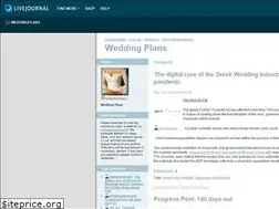Sites similar to weddingplans.livejournal.com