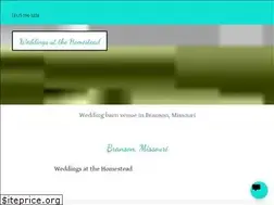Sites similar to weddingsatthehomestead.com