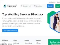 Sites similar to weddingservicecompanies.com