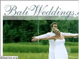 Sites similar to weddingsinbali.com