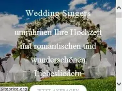 Sites similar to weddingsingers.de