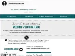 Sites similar to weddingspeechbuilder.com