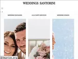 Sites similar to weddingssantorini.com