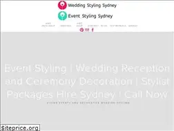 Sites similar to weddingstylingsydney.com.au