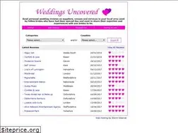 Sites similar to weddingsuncovered.co.uk