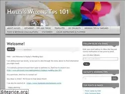 Sites similar to weddingtips101.wordpress.com