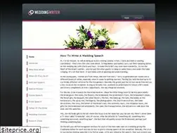 Sites similar to weddingwriter.com.au