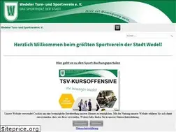 Sites similar to wedeler-tsv.de