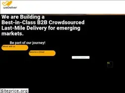 Sites similar to wedeliverapp.com