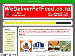 Sites similar to wedeliverpetfood.co.nz