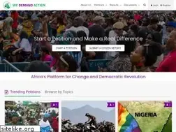 Sites similar to wedemandaction.org