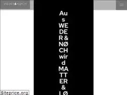 Sites similar to wederundnoch.de