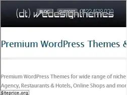 Sites similar to wedesignthemes.com