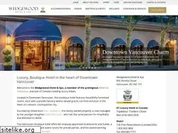Sites similar to wedgewoodhotel.com