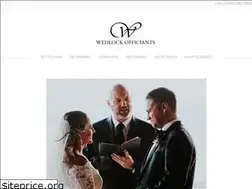 Sites similar to wedlockofficiants.com