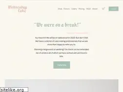 Sites similar to wednesdaycake.com
